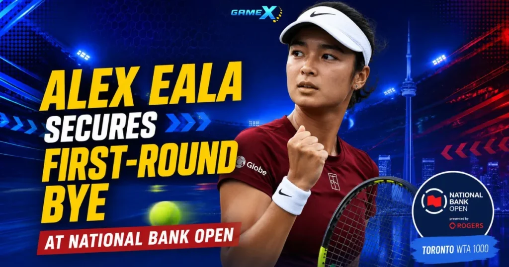 image of alex eala secures first-round bye at national bank open