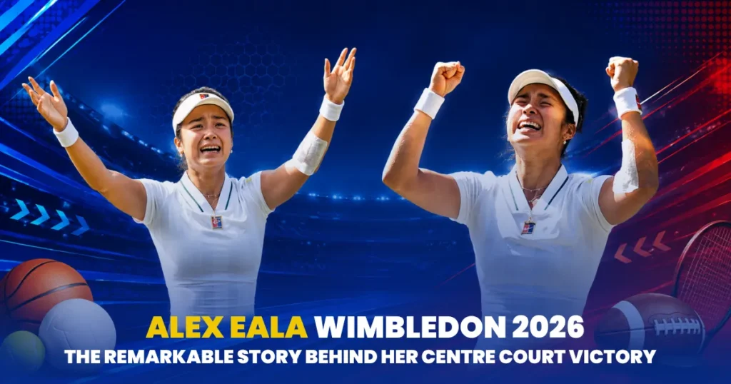 image of alex eala wimbledon 2026: the remarkable story behind her centre court victory