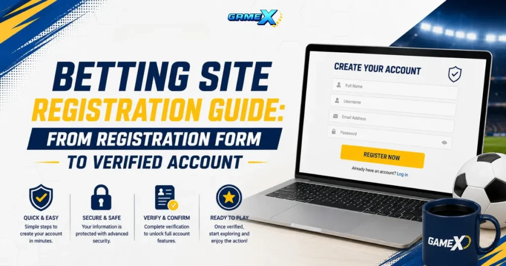 image of betting site registration guide: from registration form to verified account