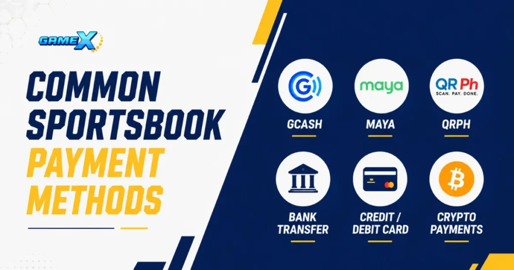 image of common sportsbook payment methods