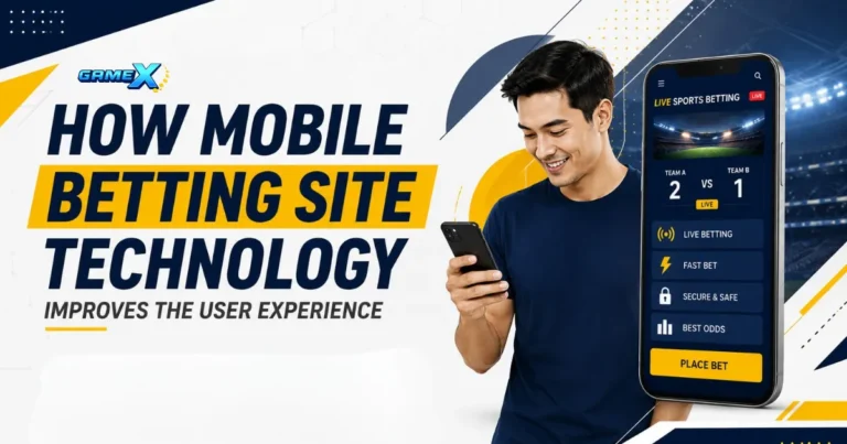 image of how mobile betting site technology improves the user experience