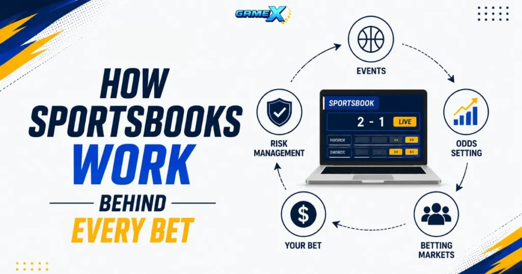 image of how sportsbooks work behind every bet