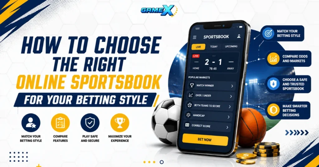 image of how to choose the right online sportsbook for your betting style