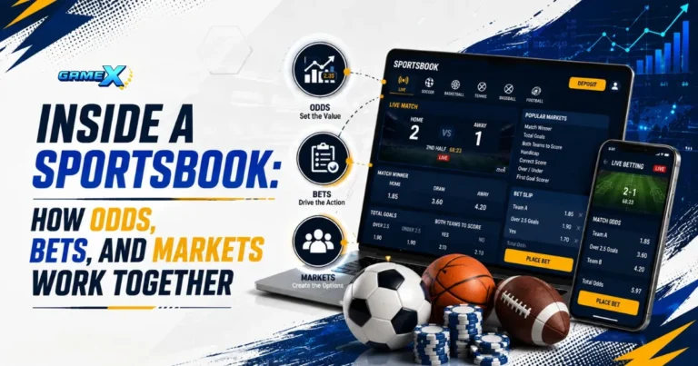 image of inside a sportsbook: how odds, bets, and markets work together