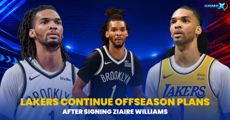 image of lakers continue offseason plans after signing ziaire williams