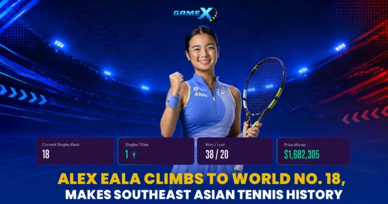 image of alex eala wta ranking: alex eala climbs to world no. 18, makes southeast asian tennis history