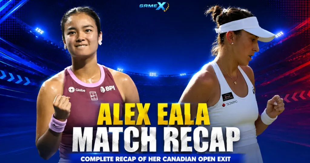 image of alex eala match recap: complete recap of her canadian open exit