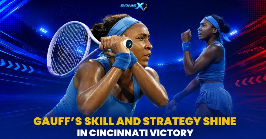 image of coco gauff skill and strategy shine in cincinnati victory