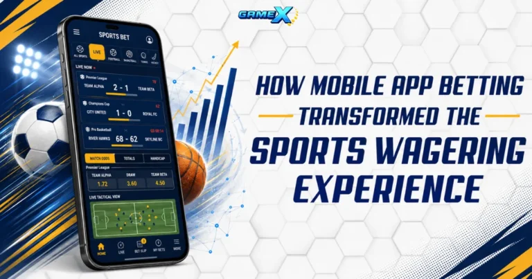 image of how mobile app betting transformed the sports wagering experience