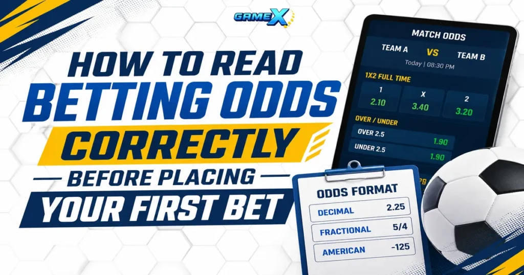 image of how to read betting odds correctly before placing your first bet