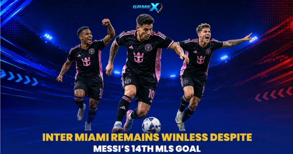 image of inter miami remains winless despite messi’s 14th mls goal
