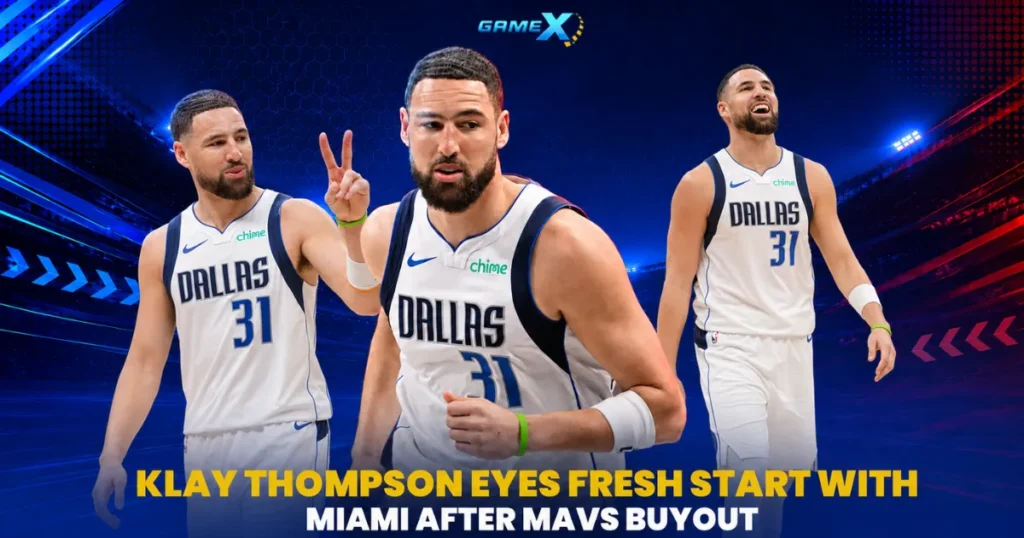 image of klay thompson eyes fresh start with miami after mavs buyout