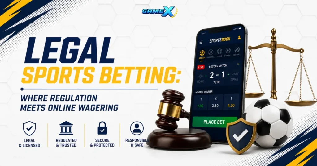 image of legal sports betting: where regulation meets online wagering