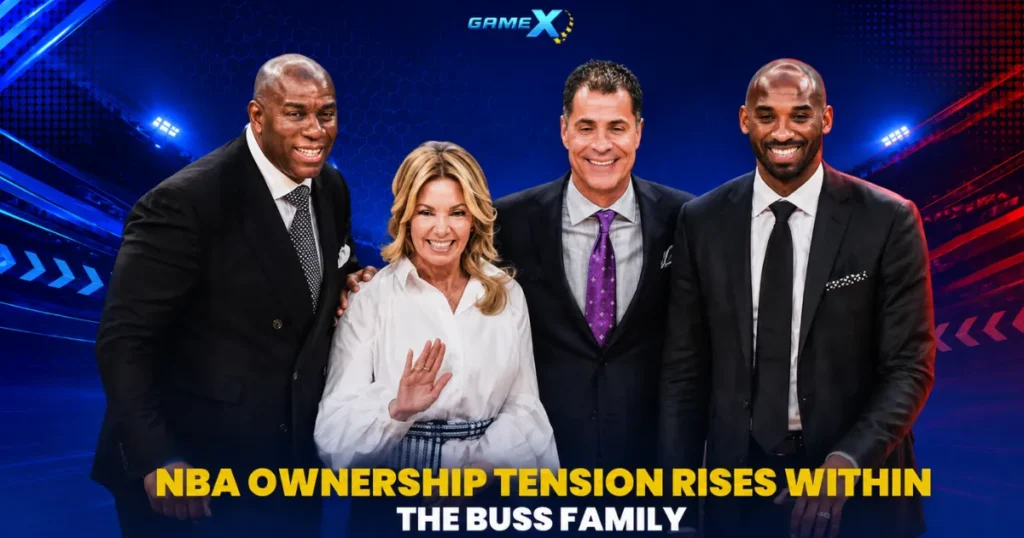 image of nba ownership tension rises within the buss family