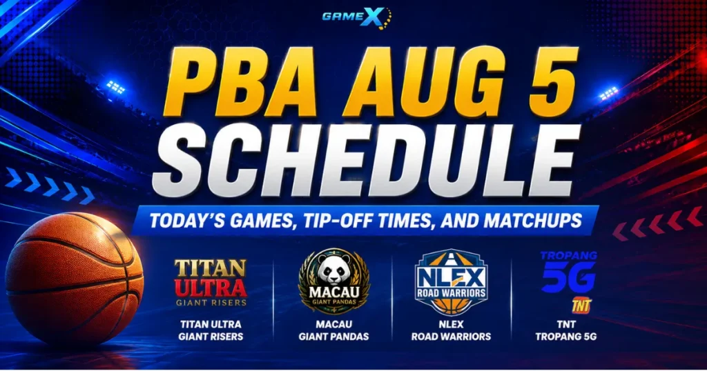 image of pba aug 5 schedule: today's games, tip-off times, and matchups
