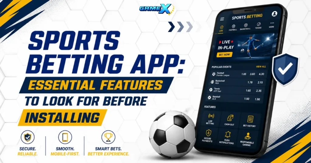 image of sports betting app: essential features to look for before installing
