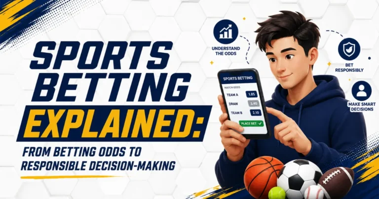 image of sports betting explained: from betting odds to responsible decision-making