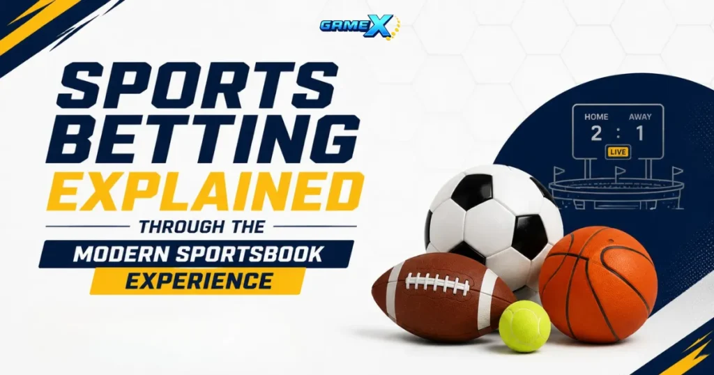 image of sports betting explained through the modern sportsbook experience