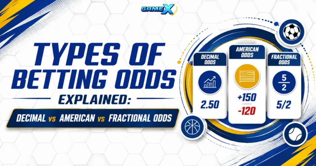 image of types of betting odds explained: decimal vs american vs fractional odds