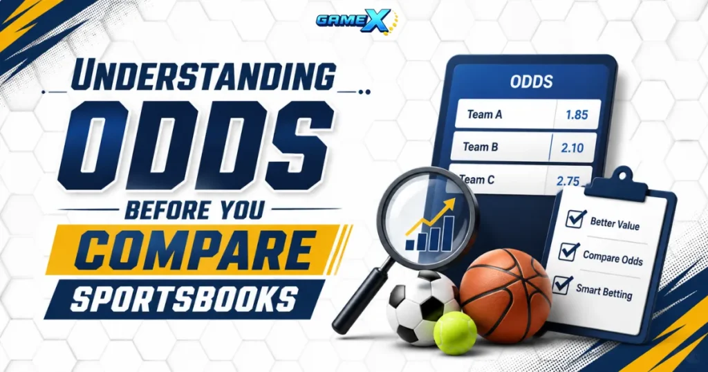 image of understanding odds before you compare sportsbooks