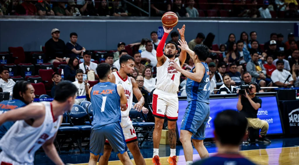 image of meralco vs ginebra starts with a strong opening quarter
