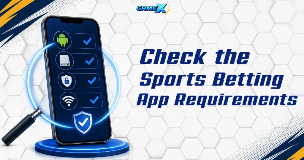 image of check the sports betting app requirements