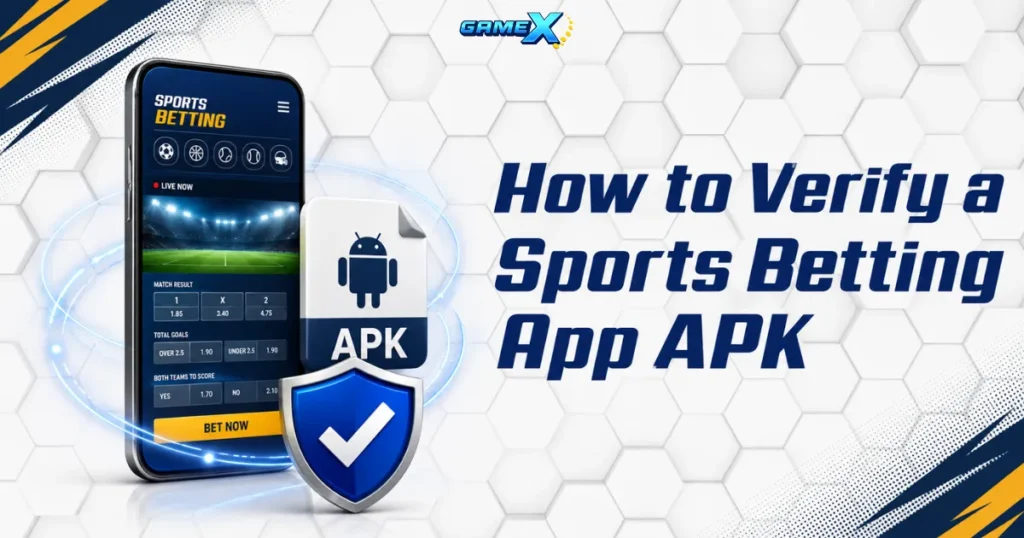 image of how to verify a sports betting app apk