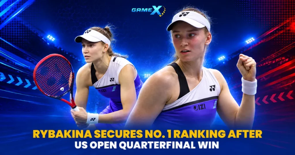 image of wta rankings: rybakina secures no. 1 ranking after us open quarterfinal win