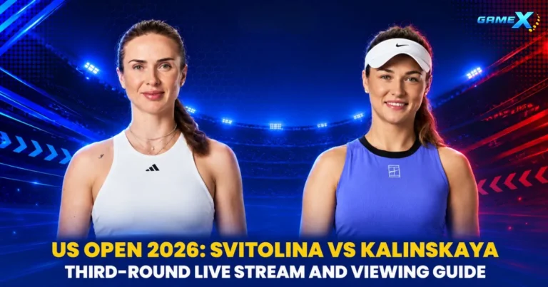 image of us open 2026: svitolina vs kalinskaya third-round live stream and viewing guide